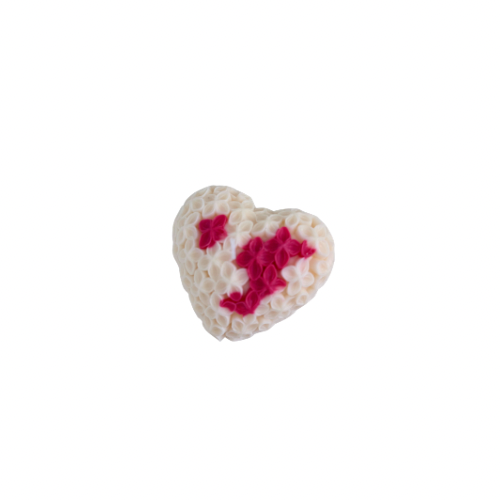 Rose Heart Candle