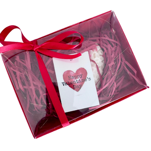 Rose Heart Candle