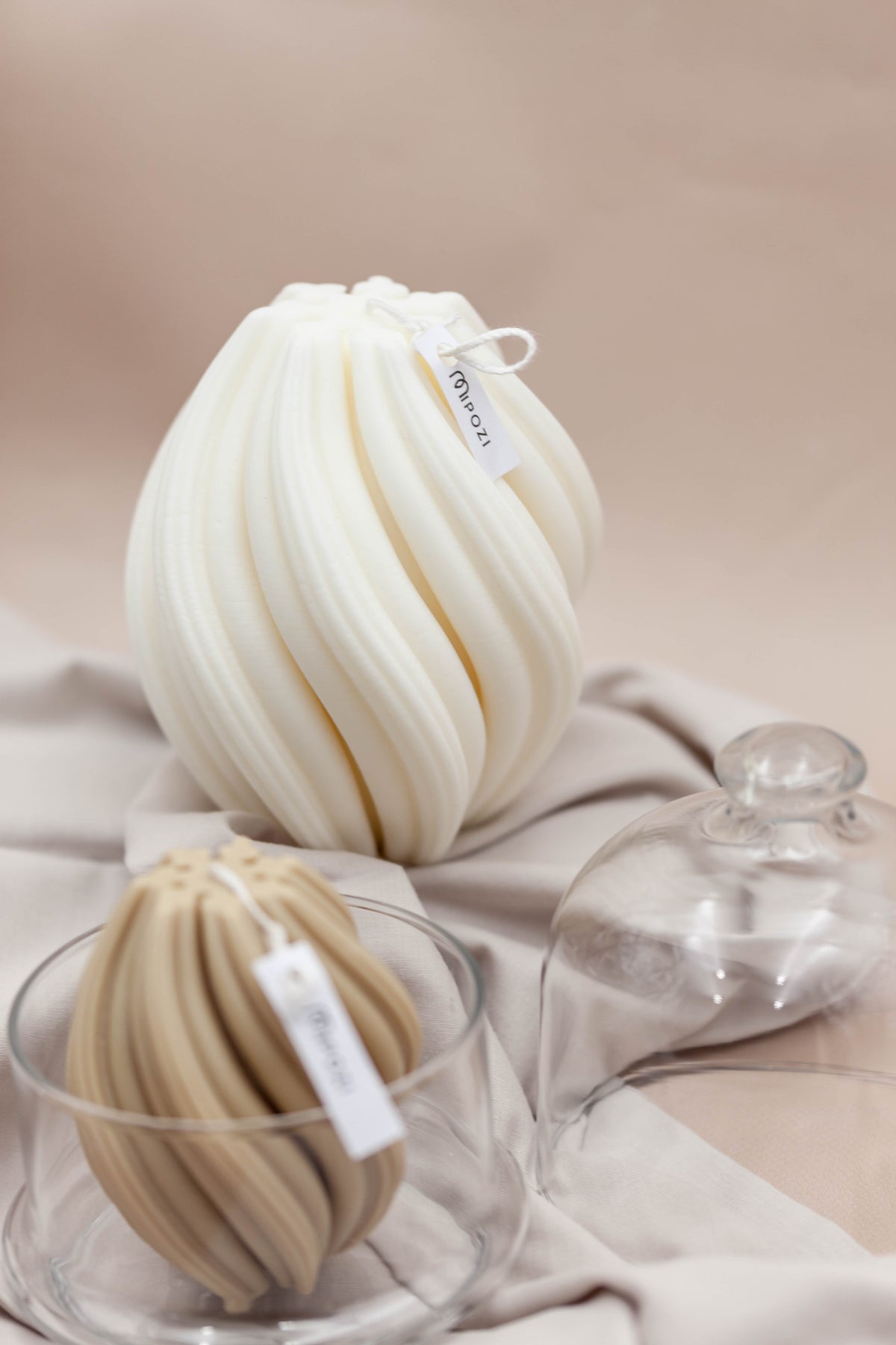 Swirl Candle Set